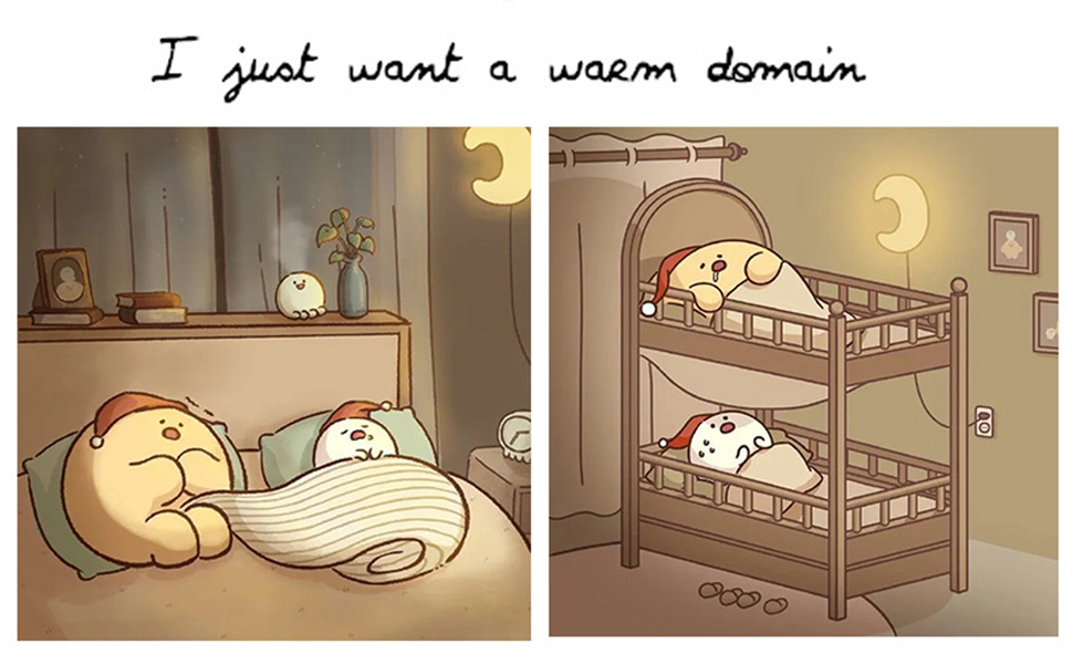 What's so warm to hug?